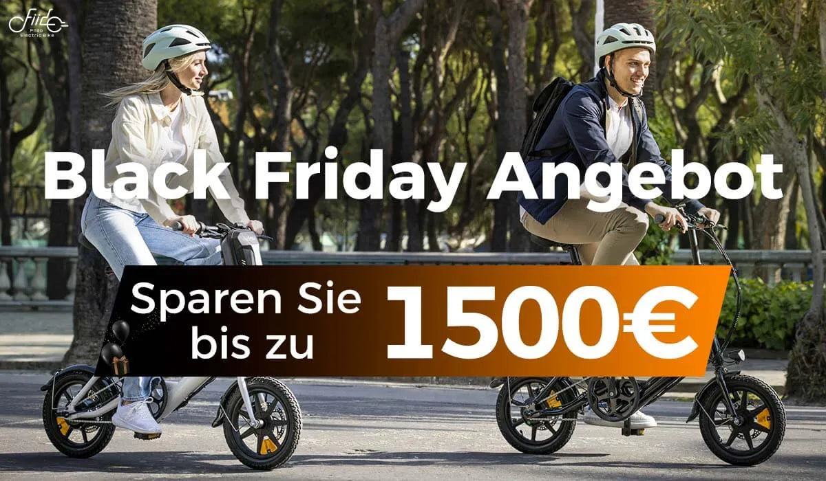 Fiido Black Friday Shopping beginnt Bis zu 1500 Rabatt auf E Bikes