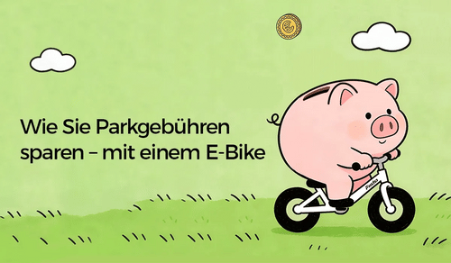 Wie Sie Parkgebühren sparen – mit einem E-Bike