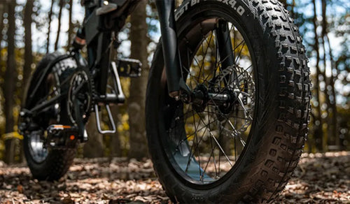 Fiido Offroad-E-Bike mit dicken Reifen.