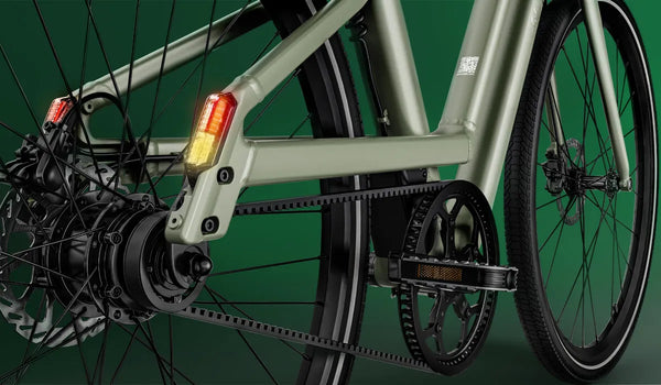 Riemenantriebssystem des Fiido E-Bikes