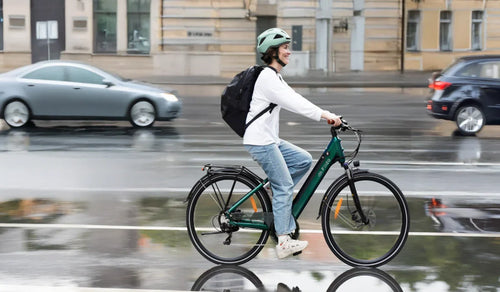 3 Schritte vor der Fahrt + 3 Tipps für sicheres Radfahren im Regen
