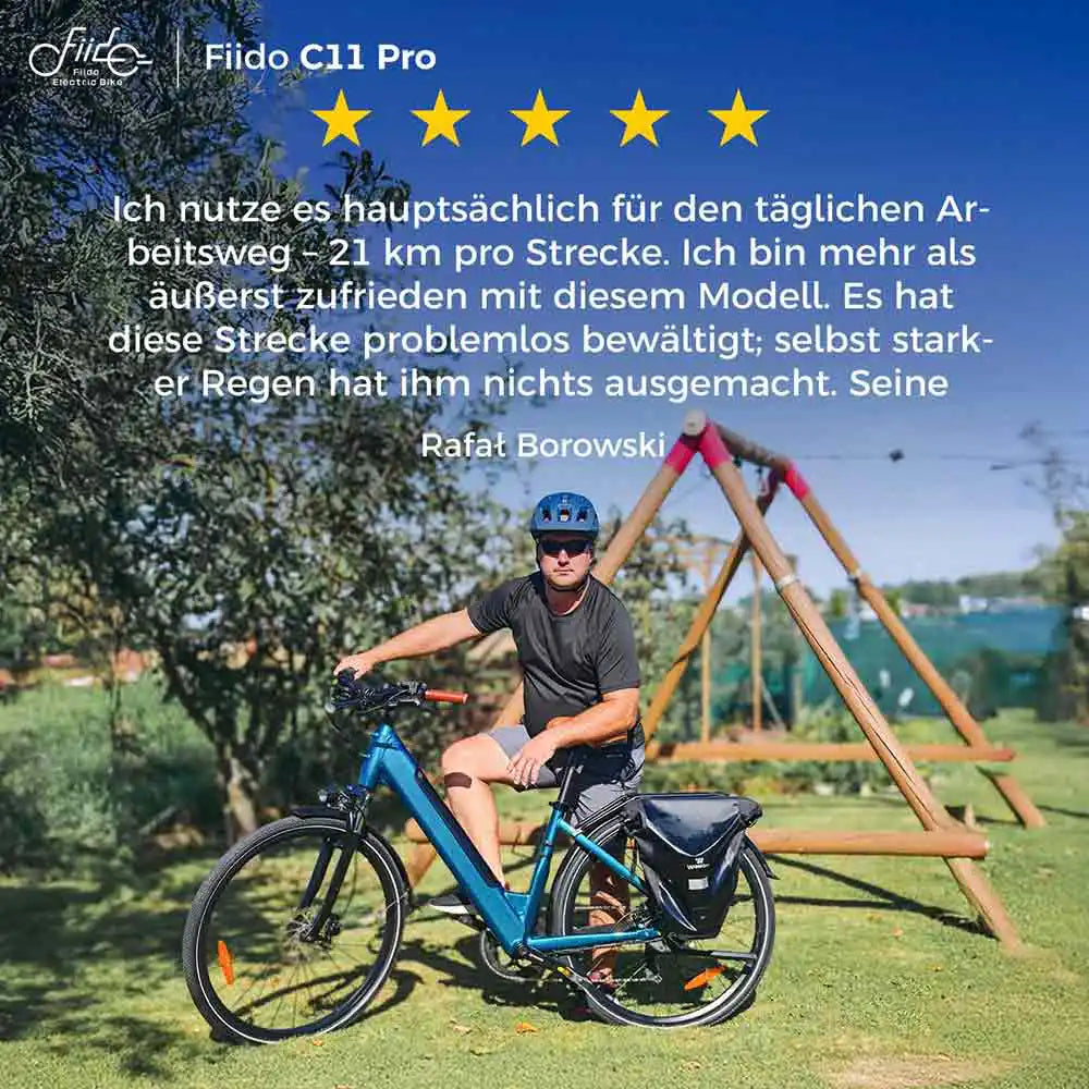 Fiido C11 Pro Leichtes Urban E-Bike