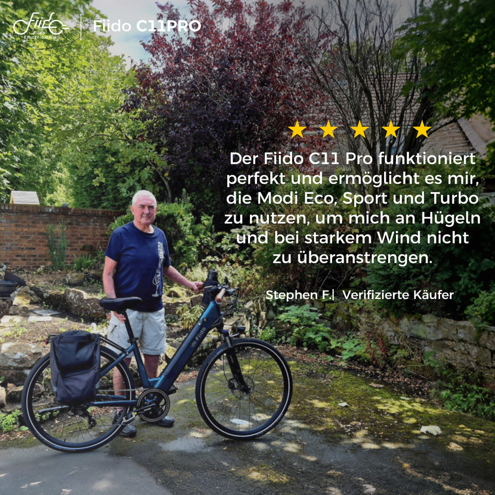 Fiido C11 Pro City e-Bike – Entwickelt für jede Pendelfahrt
