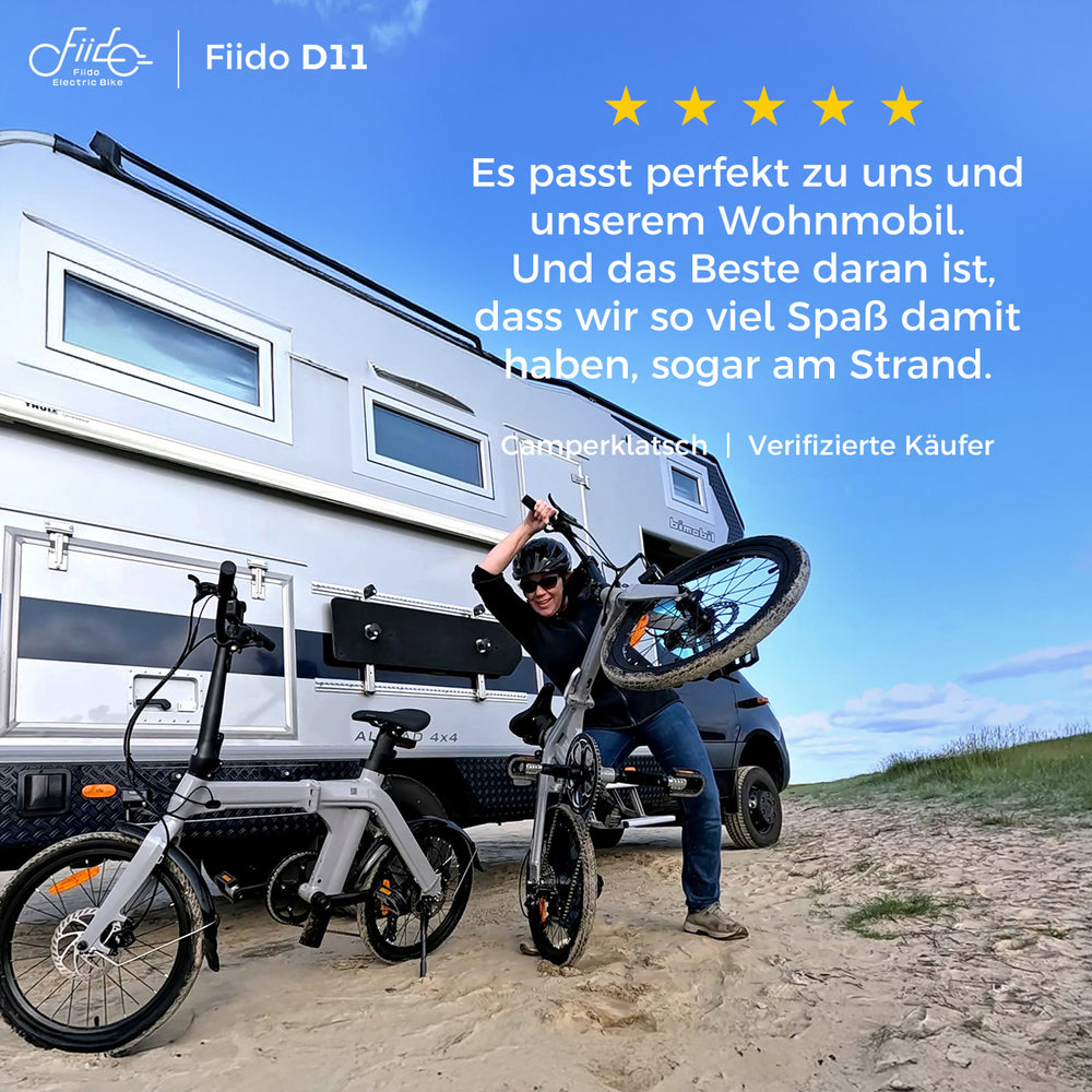 fiido klapprad Fiido D11 – Leichtes Klapprad-E-Bike