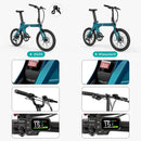 Fiido X Klapprad E-Bike mit Drehmomentsensor