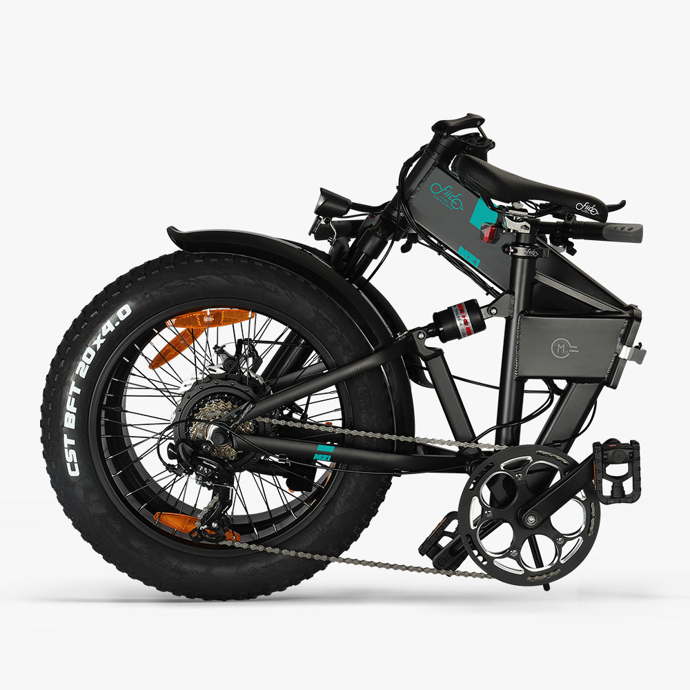 e bike klapprad dicke reifen Fiido M21